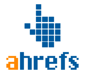 Ahrefs Logo Quadrat blau