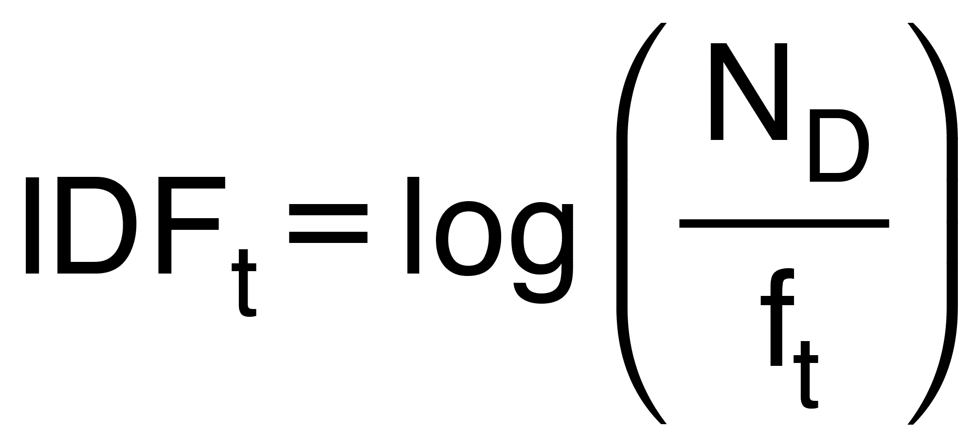 Inverse Dokumenthäufigkeit (IDF)