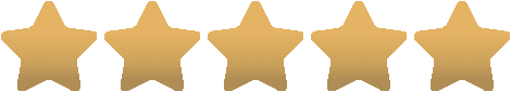 Five yellow rating stars