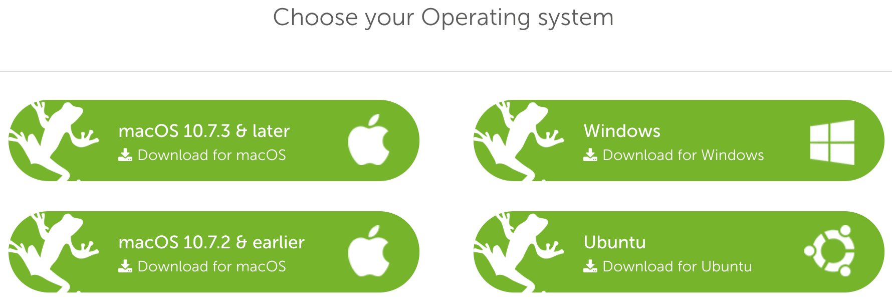 Screaming Frog wird für verschiedene Systeme angeboten